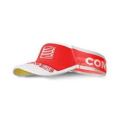 Visera Ultralight V2 Compressport - Rojo