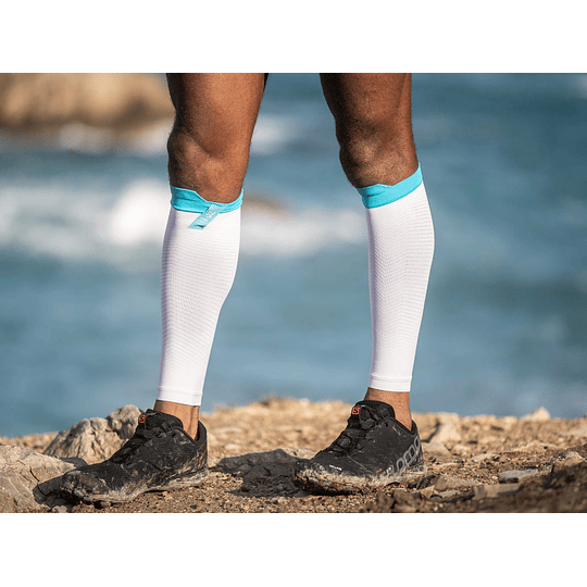 Gemeleras R2 Oxygen Blancas - Compressport