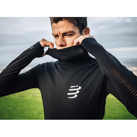 3D THERMO ULTRALIGHT RACING HOODIE NEGRO - NEW