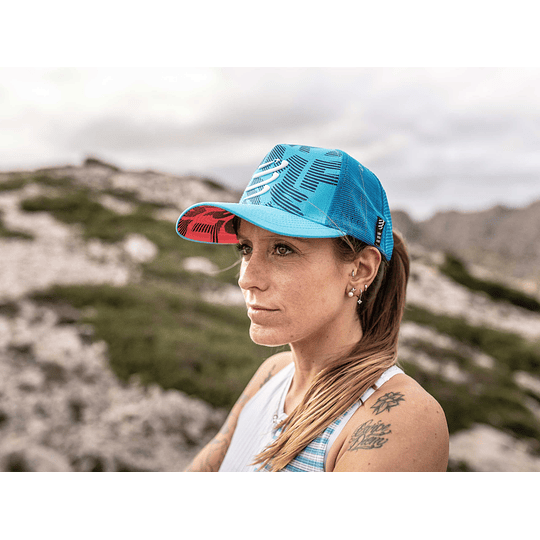 Trucker Cup Blue/Lime - Compressport