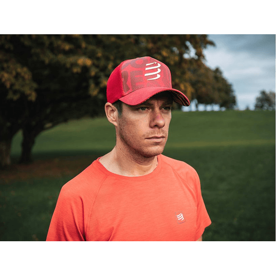 Trucker Cap Red/Clay- Compressport - NEW