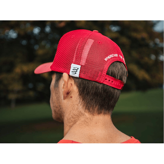 Trucker Cap Red/Clay- Compressport - NEW