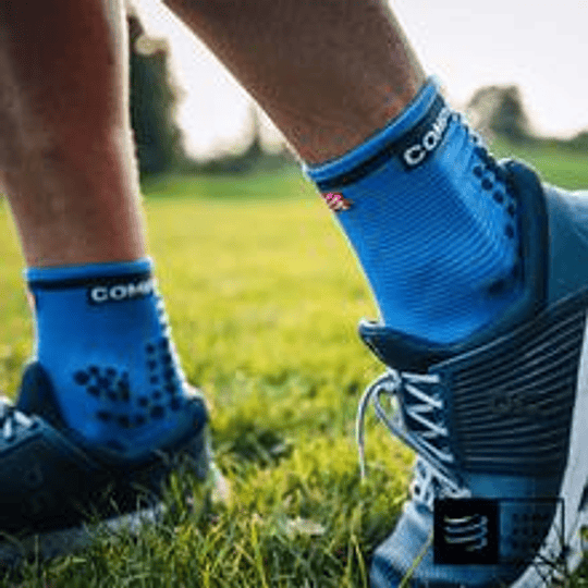 Calcetín Pro Racing Run High Blue Lolite
