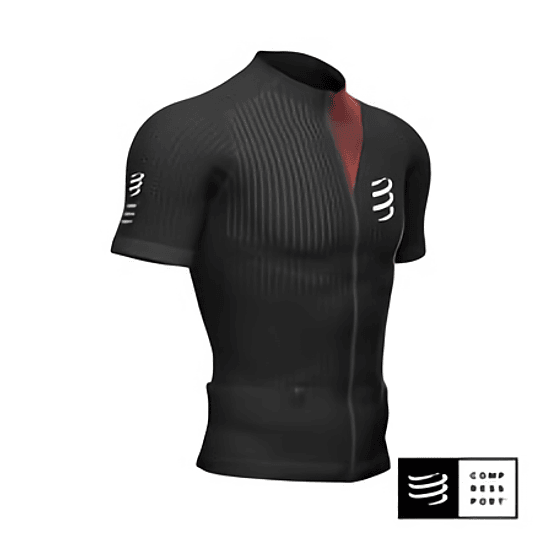 Trail Postural SS Top Negro - Compressport