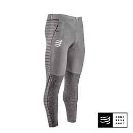 Pantalones Seamless Grey Melange - Compressport