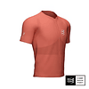 Trail Half Zip Fitted SS Top Red Clay - Compressport