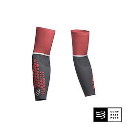 Mangas ArmForce Ultralight Coral/Grey - Compressport