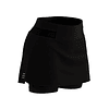 Performance Skirt Negra para Mujer - Compressport