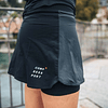 Performance Skirt Negra para Mujer - Compressport