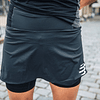 Performance Skirt Negra para Mujer - Compressport