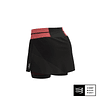 Performance Skirt Negra Coral para Mujer - Compressport