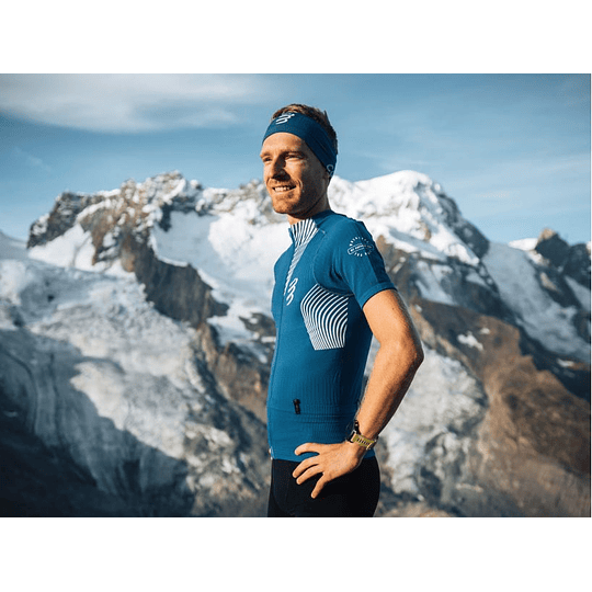 Trail Postural SS Top Blue Lolite - Compressport