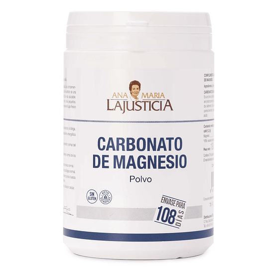 CARBONATO DE MAGNESIO POLVO (130 gr - 108 dias)