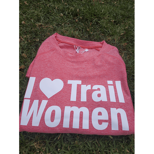 Polera Mujer Larga I LOVE TRAIL WOMEN