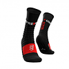 PRO RACING SOCKS WINTER RUN- RED BLACK 