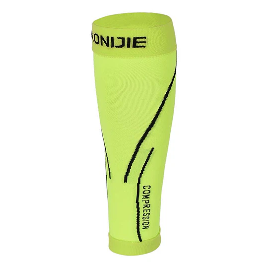 Pantorilleras compresoras Amarillo Fluor Aonijie - M/L