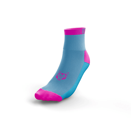 Calcetines running Otso Low Blue & Pink