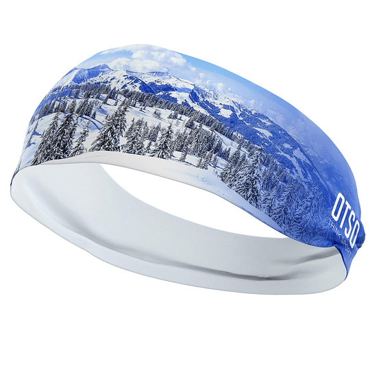 Cintillo headband de running OTSO Snow Forest