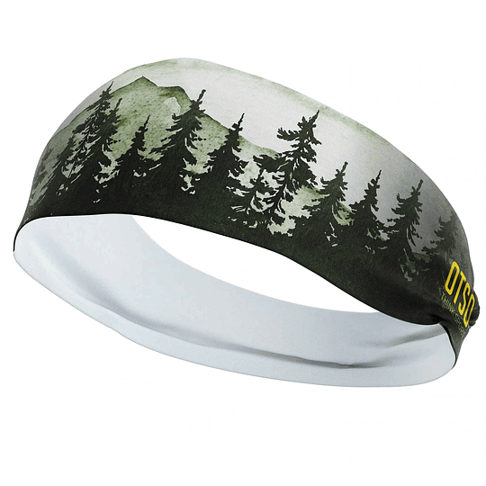 Cintillo headband de running OTSO Green Forest