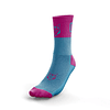 Calcetines running Otso Light Blue / Fluo Pink