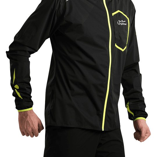 CHAQUETA IMPERMEABLE RUNNING URAIN 3.1-MUJER | SKYBLUE