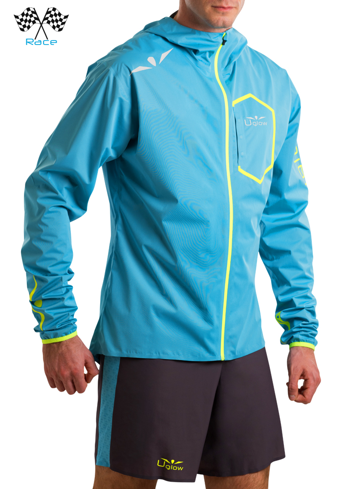 IMPERMEABLE RUNNING URAIN 3.1-MUJER | SKYBLUE