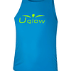 POLERA RUNNING SIN MANGAS UGLOW | TOP TANK – MAN | SKYBLUE