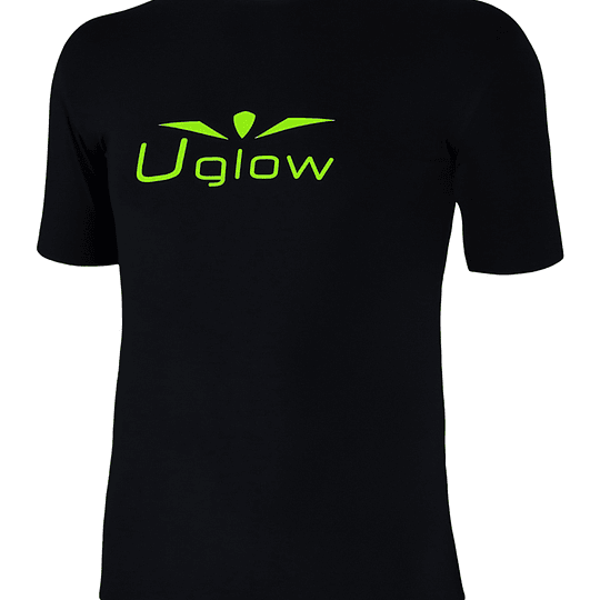 POLERA RUNNING UGLOW BASE T3-BLACK