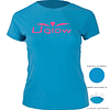 UGLOW-SL | POLERA RUNNING SUPER LIGHT WOMAN | TS1 SKYBLUE