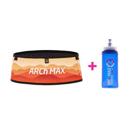 Belt Pro Zip Naranja + 1 Hydraflask de 300ml