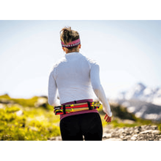 Free Belt Pro Compressport Deco Rose