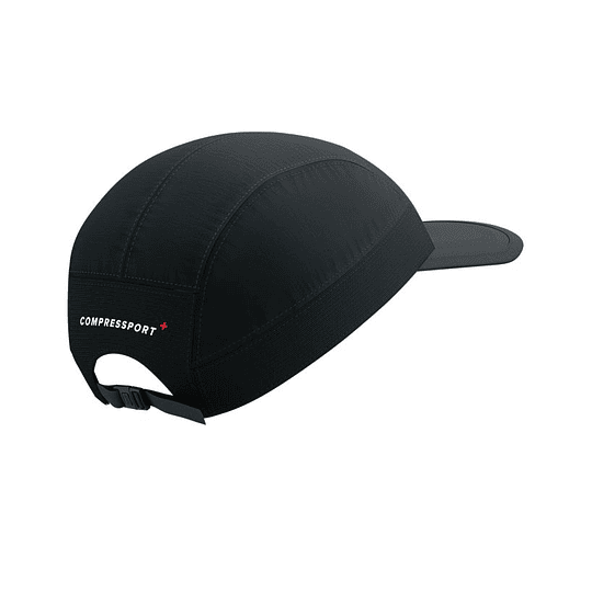 Gorra Compressport 5 Panel Light Black