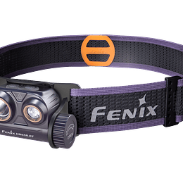 Linterna Frontal HM65R-T Purple - Fenix (1500 lúmenes) 