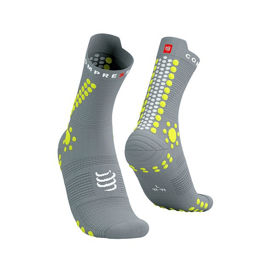 Pro Racing Socks v4.0 Trail Alloy/Primrose