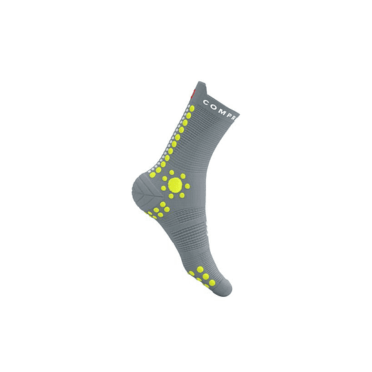 Pro Racing Socks v4.0 Trail Alloy/Primrose