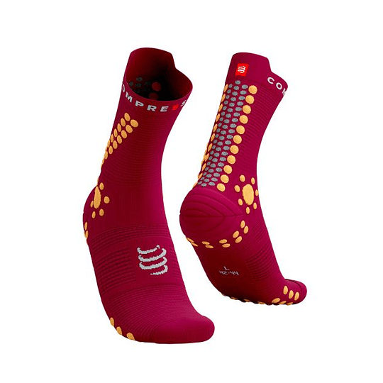 Pro Racing Socks v4.0 Trail Persian Red/Blazing/Orange