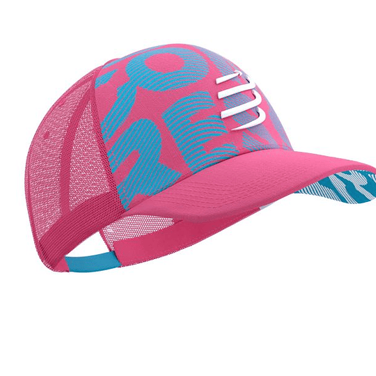 New Trucker Cap Hot Pink/hawaiian Ocean