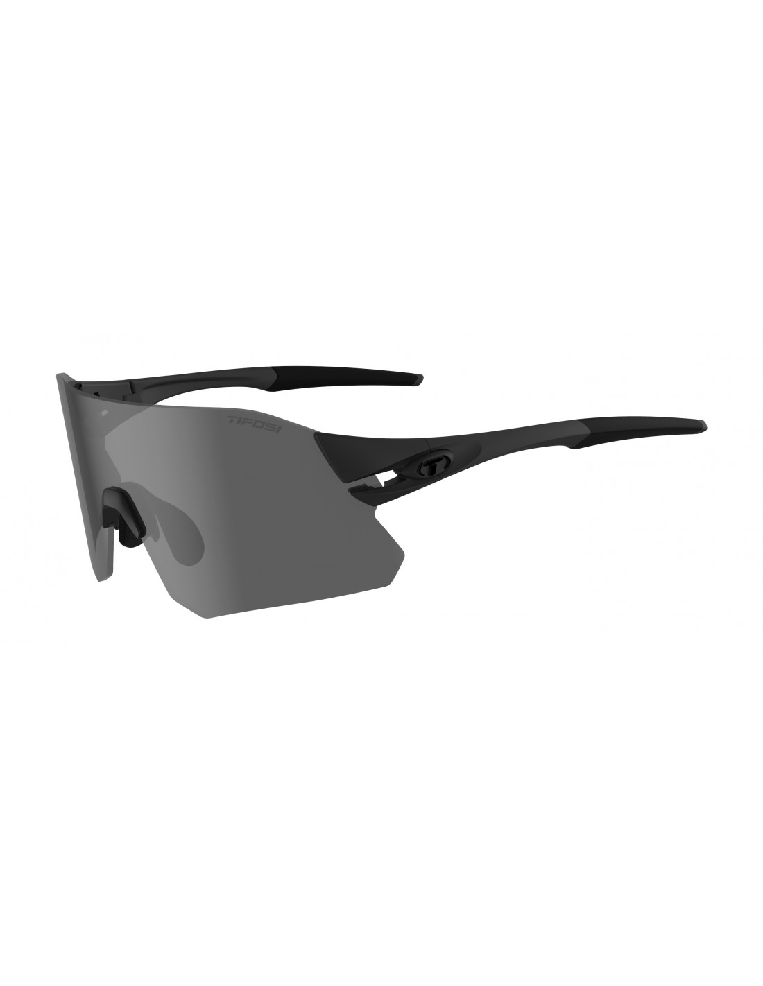 TIFOSI Gafas de Sol RAIL RACE| Blackout Interchangeable[LENS: Smoke/AC Red/Clear]