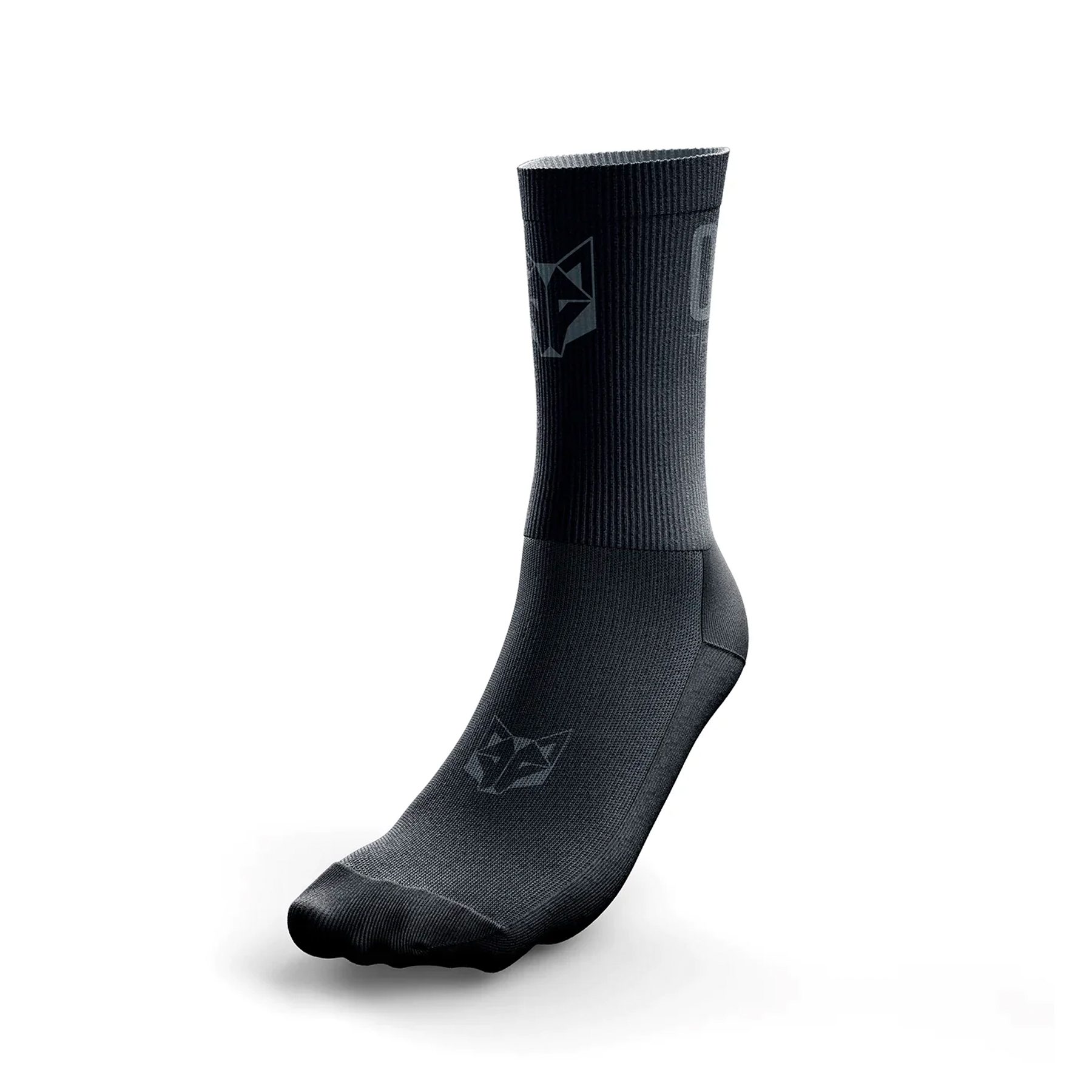 Calcetines Otso con dedos para running Full Black