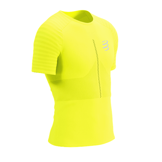 Racing SS Tshirt M SAFETY YELLOW/SILVER REFLECTIVE
