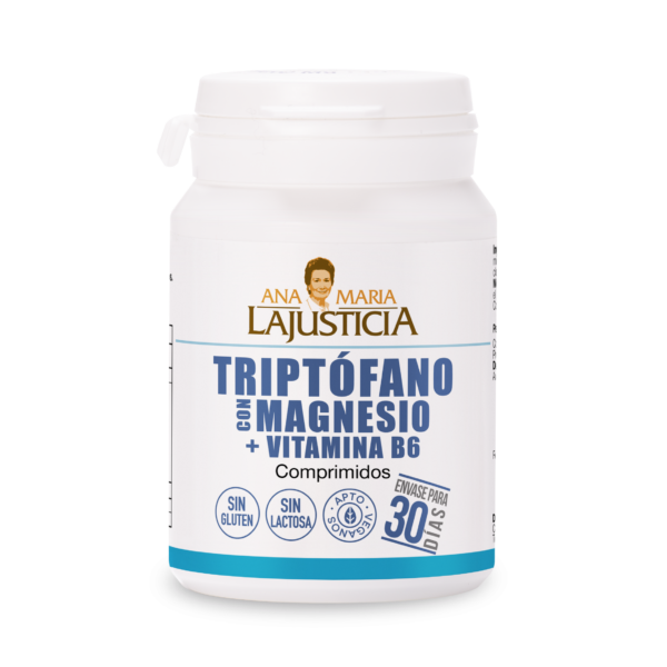 TRIPTOFANO CON MAGNESIO + VITAMINA B6 (60 comp.)