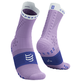 Pro Racing Socks v4.0 Trail - LUPINE/DAZZLING BLUE/WHITE 