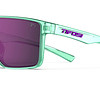 TIFOSI Gafas de Sol SANCTUM | Aqua Shimmer Frame - Smoke Tint with Rose Mirror