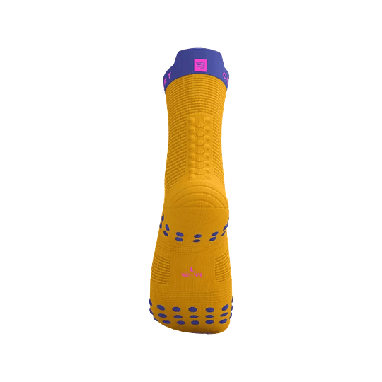 Pro Racing Socks v4.0 Run High  Saffron/Dazz Blue