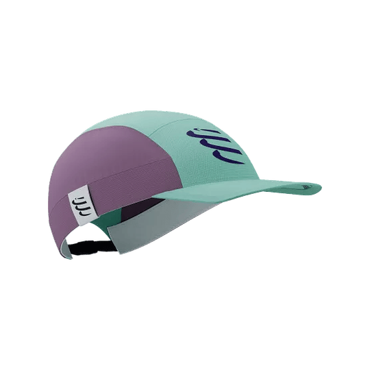 Gorra Compressport 5 Panel Light SHELL BLUE/GRAPE