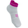 Pro Racing Socks RUN LOW v4.0 White Safety/Yellow Neon Pink- COPIAR