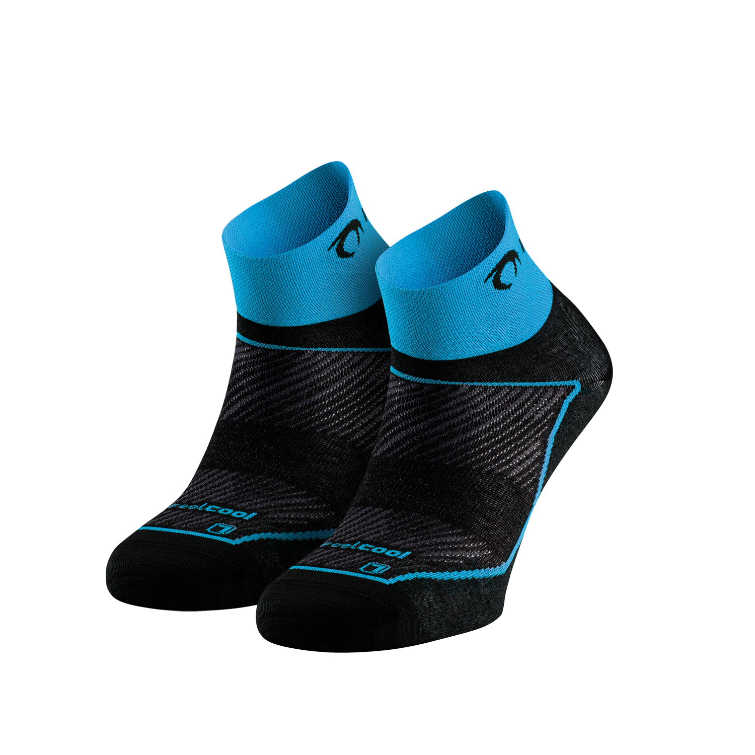 Calceta RACE W TWO (H2) - Black&Tourquoise (Unisex)