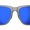 TIFOSI Gafas de Sol SHUMO | Crystal Smoke - Smoke Tint w Cobalt Blue Mirror