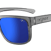 TIFOSI Gafas de Sol SHUMO | Crystal Smoke - Smoke Tint w Cobalt Blue Mirror