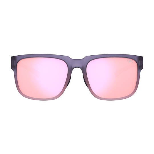 TIFOSI Gafas de Sol SHUMO | Midnight Coral Frame - Smoke Tint with Pink Mirror
